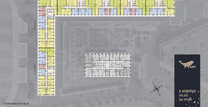 2-к квартира, вторичка, 58м2, 22/25 этаж