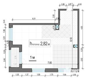 2-к квартира, строящийся дом, 56м2, 9/23 этаж