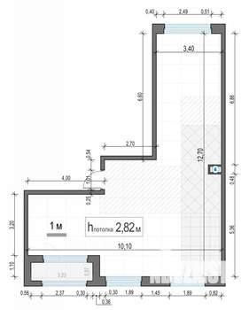 2-к квартира, вторичка, 71м2, 19/20 этаж