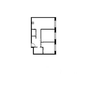 2-к квартира, вторичка, 61м2, 2/25 этаж