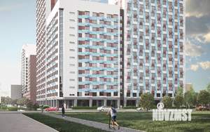 1-к квартира, строящийся дом, 34м2, 9/23 этаж