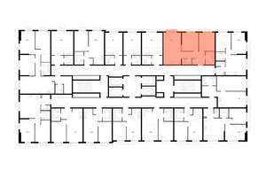 2-к квартира, вторичка, 58м2, 17/24 этаж