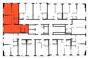 3-к квартира, вторичка, 84м2, 7/24 этаж