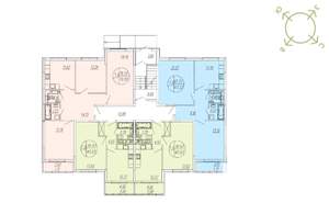 1-к квартира, вторичка, 41м2, 4/4 этаж