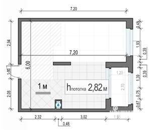 1-к квартира, строящийся дом, 37м2, 11/18 этаж