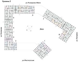 3-к квартира, вторичка, 57м2, 2/25 этаж