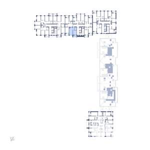 2-к квартира, строящийся дом, 45м2, 14/24 этаж