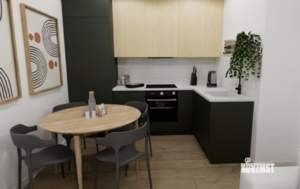 2-к квартира, строящийся дом, 59м2, 16/23 этаж