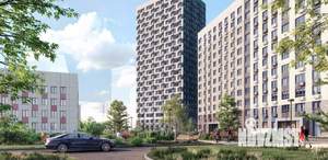 2-к квартира, строящийся дом, 63м2, 16/20 этаж