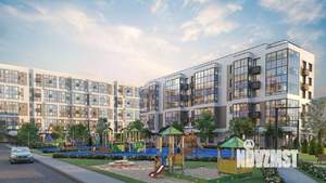 1-к квартира, строящийся дом, 42м2, 9/9 этаж