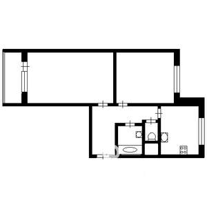 2-к квартира, вторичка, 59м2, 4/25 этаж