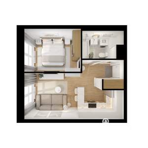 1-к квартира, вторичка, 32м2, 22/24 этаж