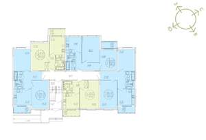 2-к квартира, вторичка, 62м2, 4/4 этаж