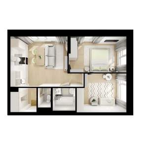 2-к квартира, вторичка, 49м2, 8/25 этаж