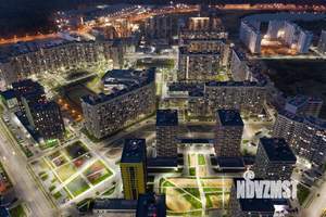 1-к квартира, строящийся дом, 37м2, 17/18 этаж