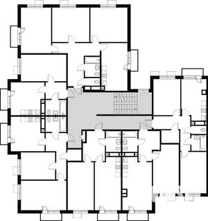 2-к квартира, строящийся дом, 60м2, 3/4 этаж