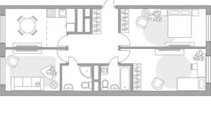 3-к квартира, вторичка, 77м2, 12/12 этаж
