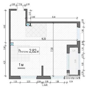 2-к квартира, вторичка, 65м2, 2/17 этаж
