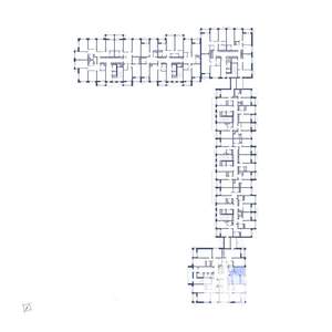 1-к квартира, строящийся дом, 36м2, 20/24 этаж