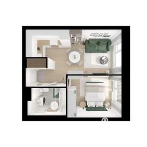 1-к квартира, вторичка, 33м2, 11/25 этаж