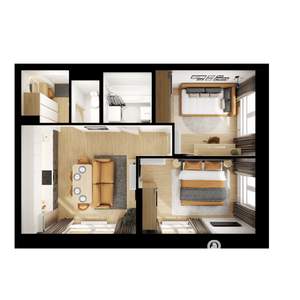 2-к квартира, вторичка, 47м2, 6/24 этаж