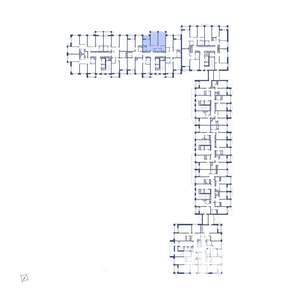 2-к квартира, строящийся дом, 74м2, 2/24 этаж