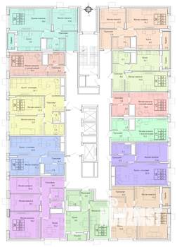 Студия квартира, строящийся дом, 24м2, 3/25 этаж