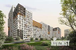 2-к квартира, строящийся дом, 67м2, 15/25 этаж