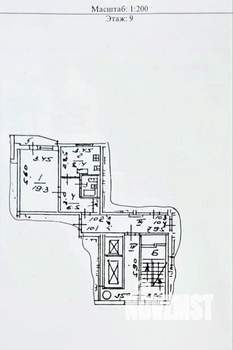 1-к квартира, вторичка, 38м2, 9/17 этаж