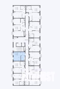 Студия квартира, вторичка, 25м2, 16/17 этаж