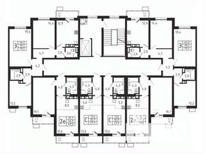 2-к квартира, вторичка, 49м2, 2/9 этаж