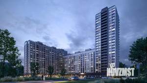 3-к квартира, строящийся дом, 104м2, 3/24 этаж