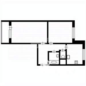 2-к квартира, вторичка, 59м2, 4/25 этаж