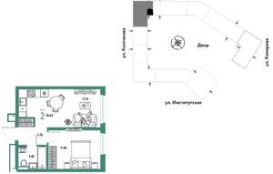 2-к квартира, вторичка, 37м2, 16/25 этаж