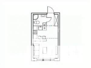 Студия квартира, вторичка, 28м2, 6/6 этаж