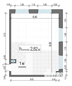 2-к квартира, строящийся дом, 51м2, 15/20 этаж