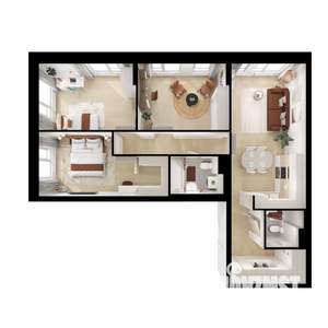 3-к квартира, вторичка, 84м2, 19/24 этаж