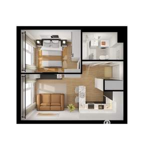 1-к квартира, вторичка, 33м2, 16/25 этаж
