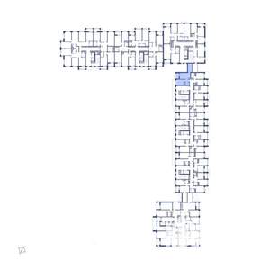 1-к квартира, строящийся дом, 46м2, 2/24 этаж