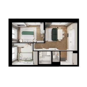 2-к квартира, вторичка, 49м2, 17/24 этаж