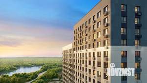 1-к квартира, строящийся дом, 38м2, 5/23 этаж