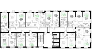 3-к квартира, вторичка, 61м2, 16/25 этаж