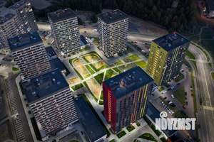 1-к квартира, строящийся дом, 37м2, 18/18 этаж