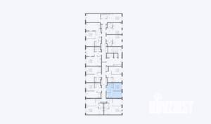 1-к квартира, вторичка, 34м2, 7/17 этаж