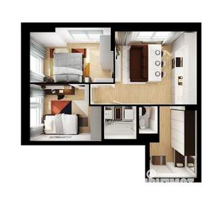 2-к квартира, вторичка, 55м2, 18/25 этаж