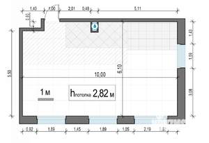 2-к квартира, строящийся дом, 58м2, 16/23 этаж