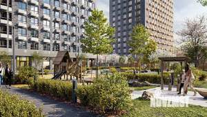 1-к квартира, вторичка, 34м2, 16/25 этаж