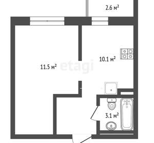 1-к квартира, вторичка, 35м2, 2/6 этаж