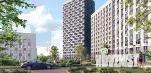 2-к квартира, строящийся дом, 39м2, 11/23 этаж