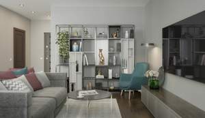 1-к квартира, строящийся дом, 46м2, 4/17 этаж